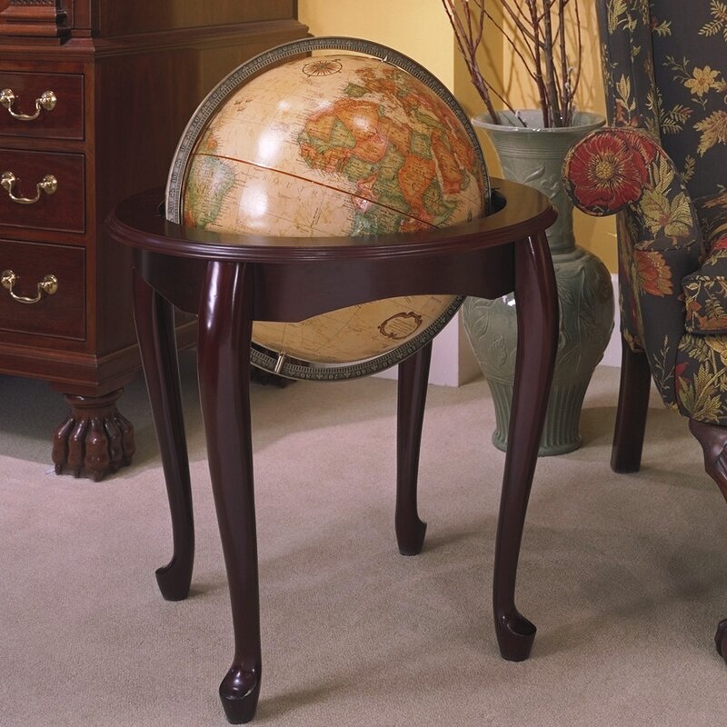 Replogle Salem 12 In Antique Desk Globe Made In Usa