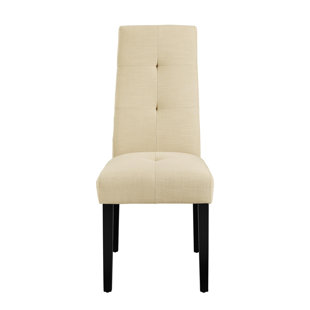 Review Lakeside Upholstered Dining Chair by Charlton Home