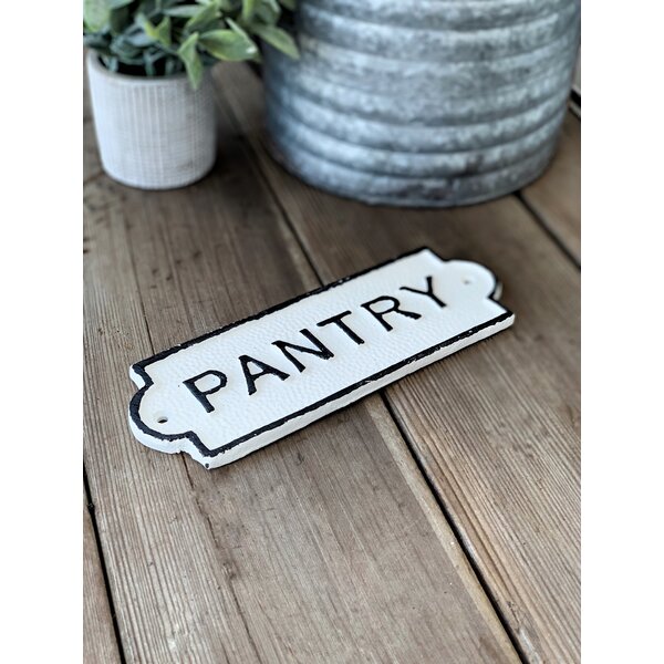 Hanging Pantry Sign Wayfair