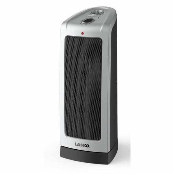Oscillating 1,500 Watt Portable Tower Heater by Lasko