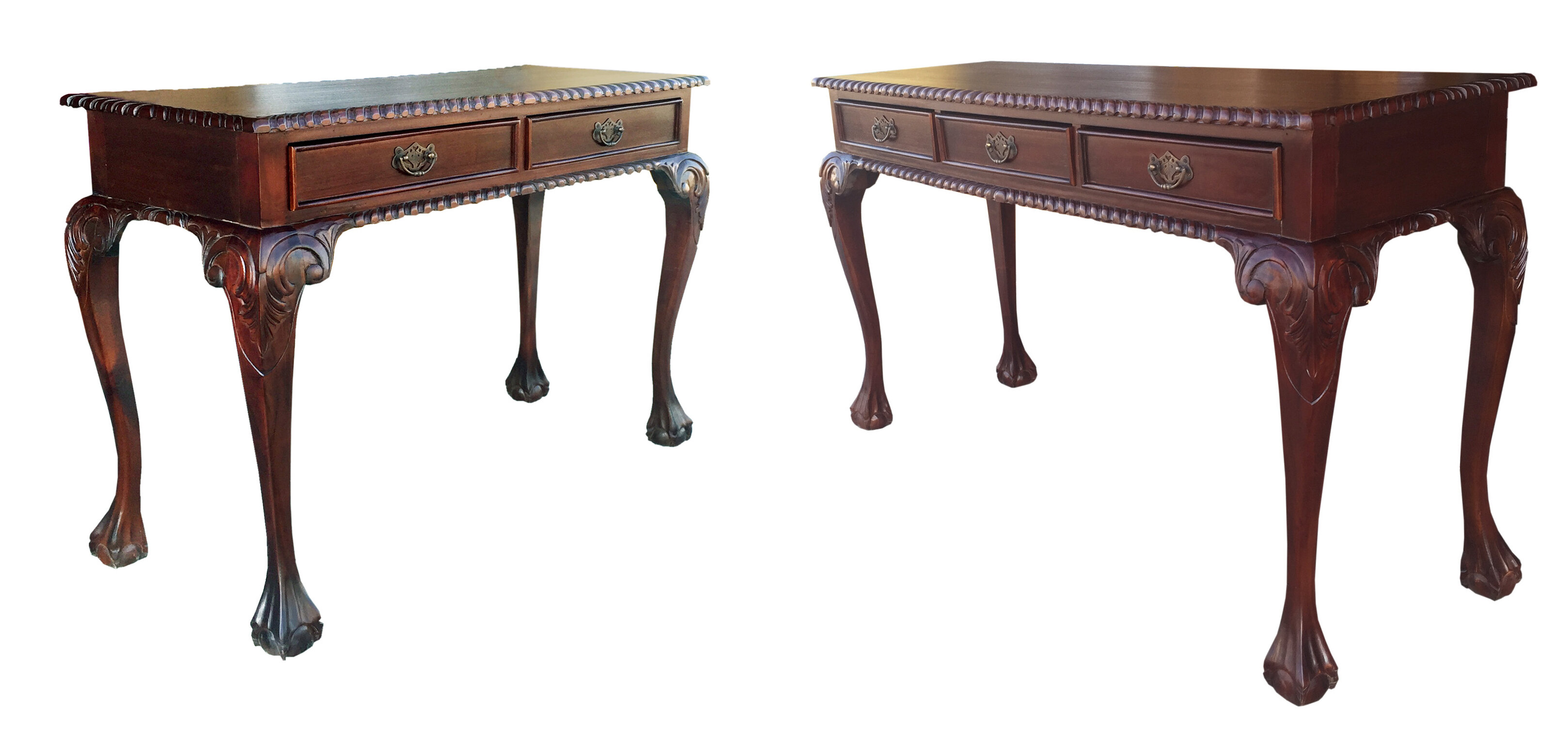 Astoria Grand Felder 2 Piece Solid Wood Writing Desk Set Wayfair