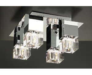 Charme 4-Light Semi Flush Mount