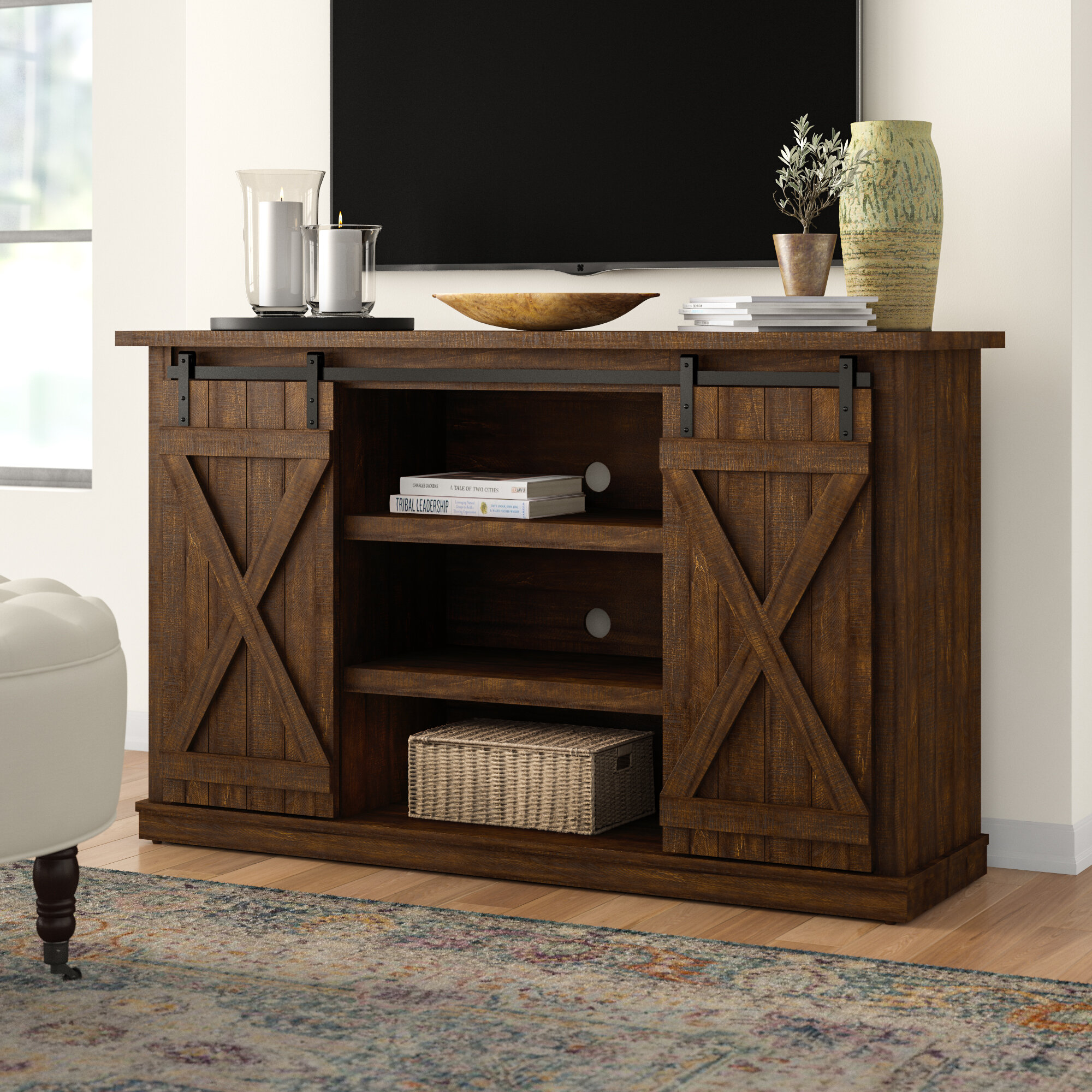 Three Posts Lorraine Tv Stand For Tvs Up To 60 Reviews Wayfair