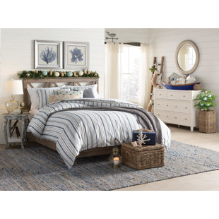 Farmhouse Rustic Striped Bedding Birch Lane