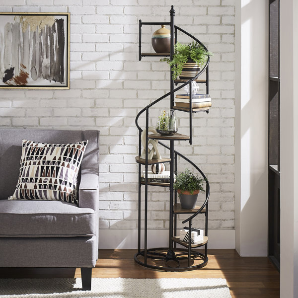 Spiral Staircase Shelf Wayfair