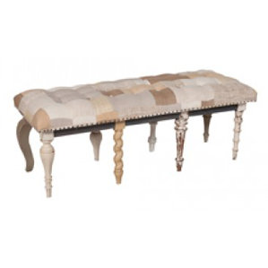Vinalhaven Upholstered Bench by One Allium Way