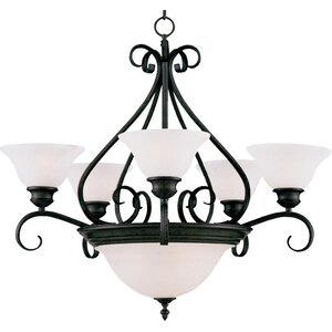 Ambrose 7-Light Shaded Chandelier