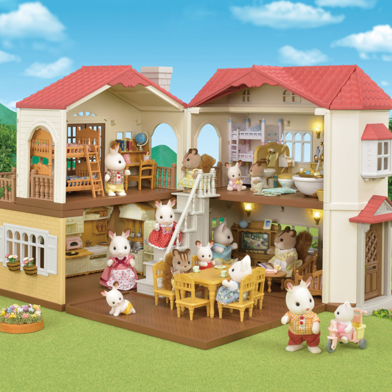 calico critters portable house