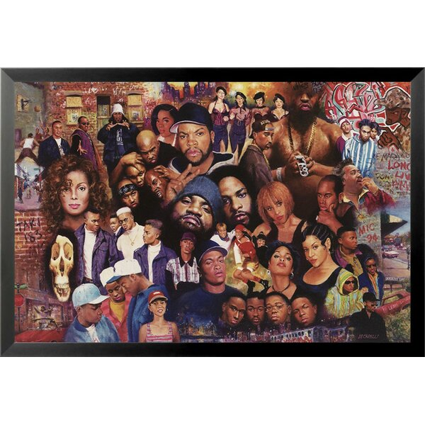 Hip Hop Wall Art Wayfair - 100 roblox ids 2019 rappers wallpaper