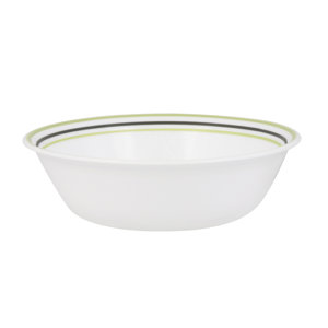 Livingware 18 oz. Garden Sketch Bands Soup/Cereal Bowl