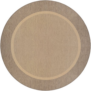 Linden Texture Beige/Brown Indoor/Outdoor Area Rug