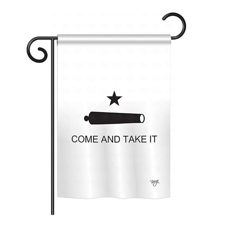 Breeze Decor Come And Take It Canon 2 Sided Polyester House Flag