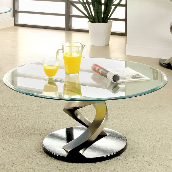 Farren Abstract Coffee Table By Orren Ellis