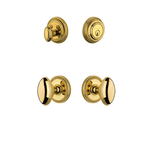 Newport Single Cylinder Knob Combo Pack by Grandeur