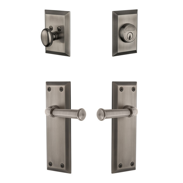Fifth Avenue Single Cylinder Lever Combo Pack by Grandeur
