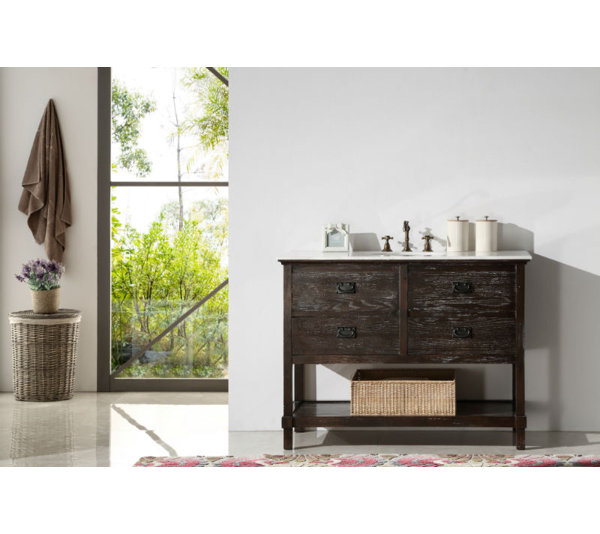 Pinckneyville 48 Bathroom Vanity Set by Three Posts