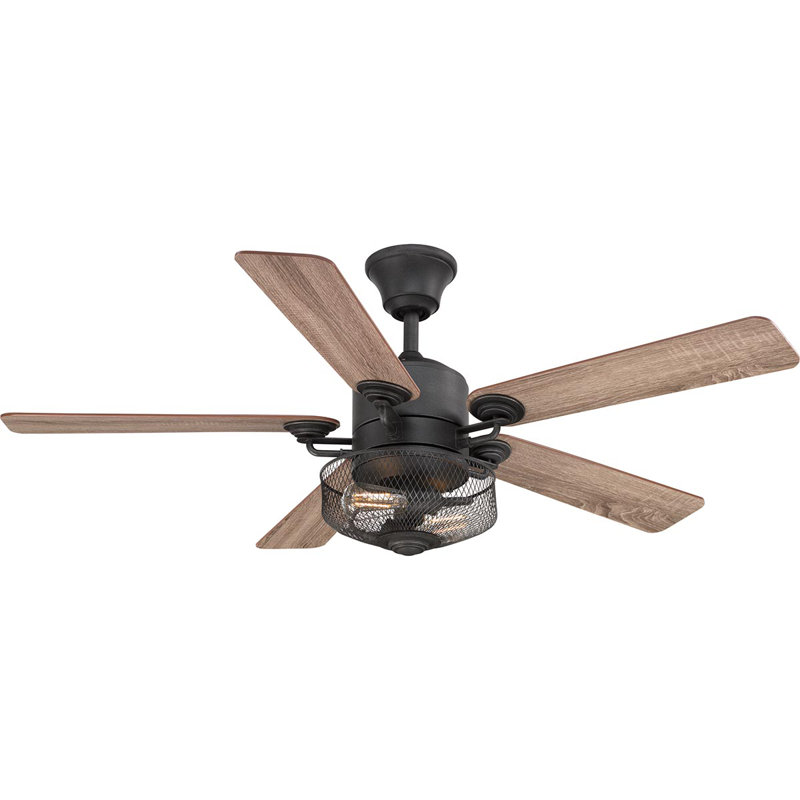Williston Forge 54 Clauson 5 Blade Smart Standard Ceiling Fan Williston Forge 54 Clauson 5 Blade