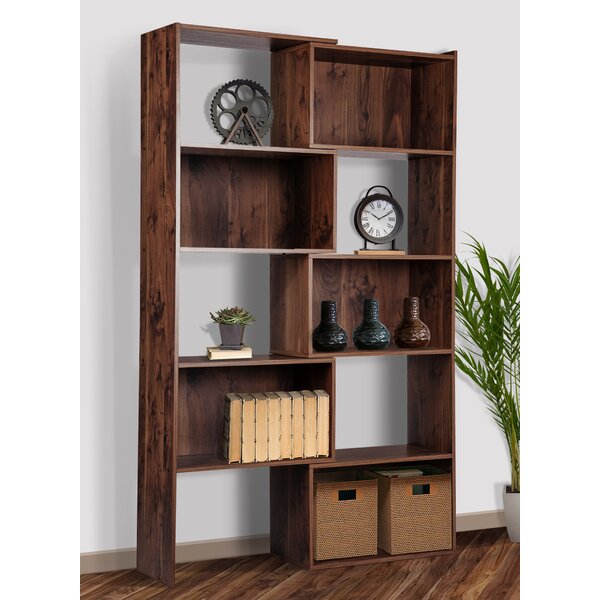 Orman Expandable Geometric Bookcase By Williston Forge