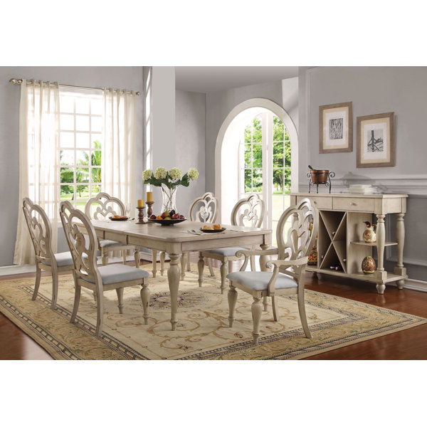 Mireya 7 Pieces Extendable Dining Set by Ophelia & Co. Ophelia & Co.