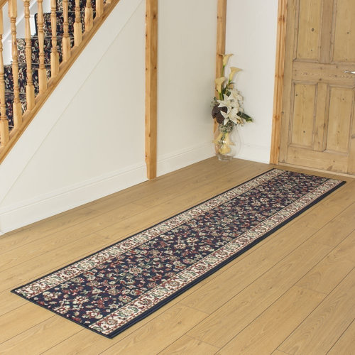 Barnesville Tufted Blue Hallway Runner Rug ClassicLiving Rug Size: Runner 300cm x 70cm