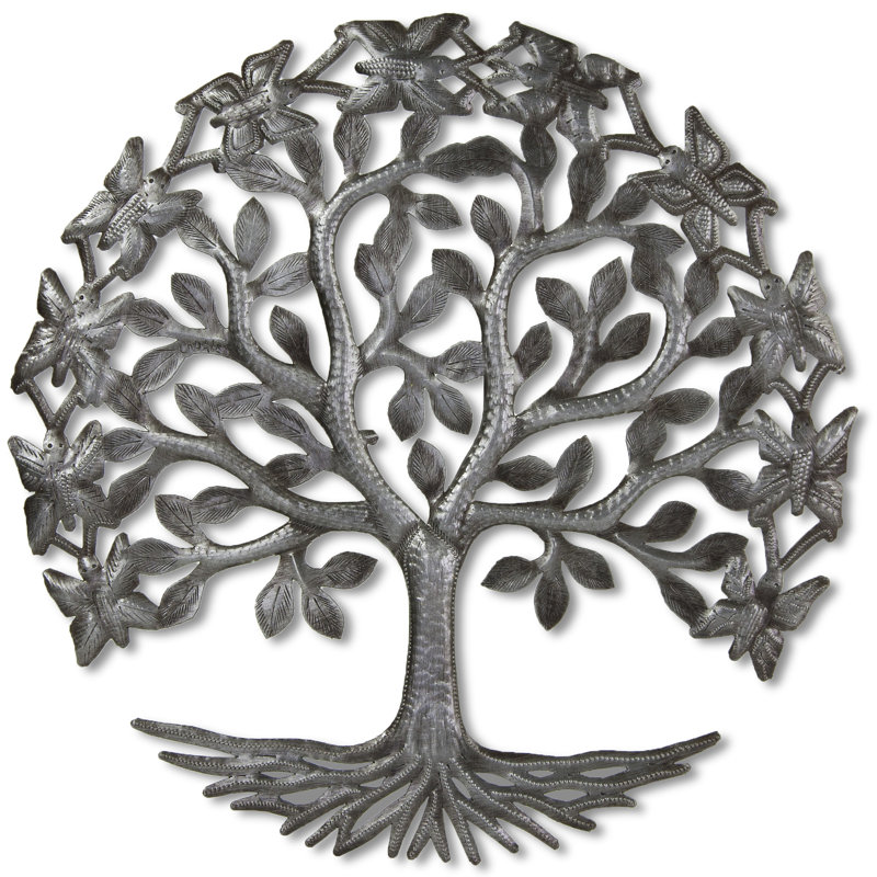 Beyondborders Circling Butterfly Tree Wall Decor Wayfair