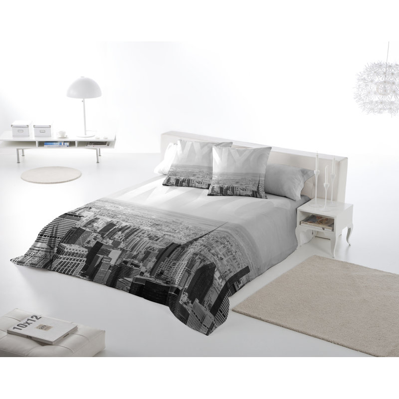 Latitude Run Bosco Nyc 3 Piece Reversible Duvet Cover Set Wayfair