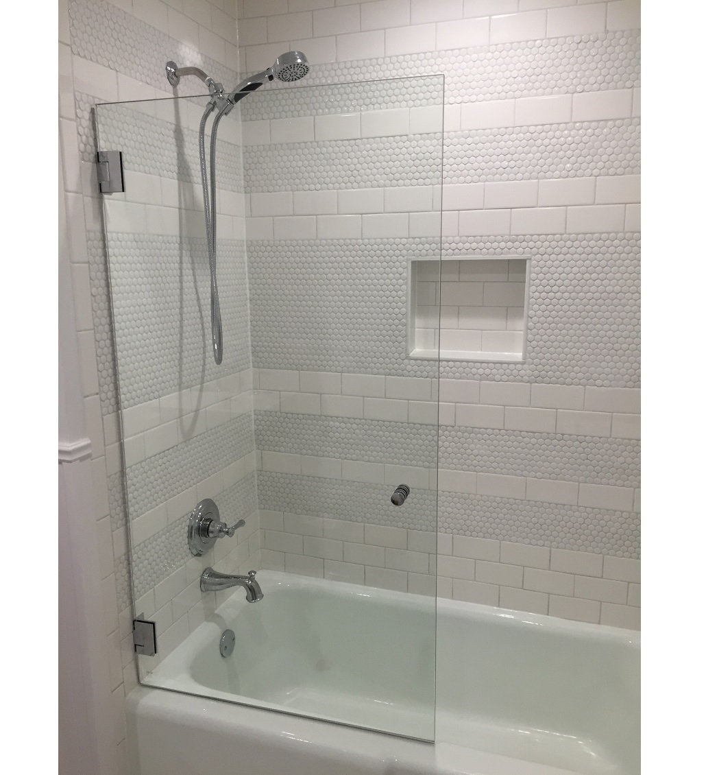 Glass Warehouse 34 W X 58 H Frameless Shower Bath Door Reviews
