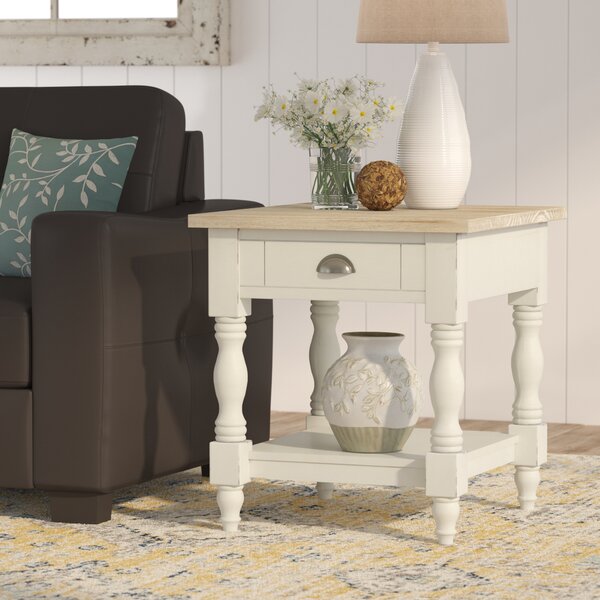 Tayler End Table With Storage By August Grove