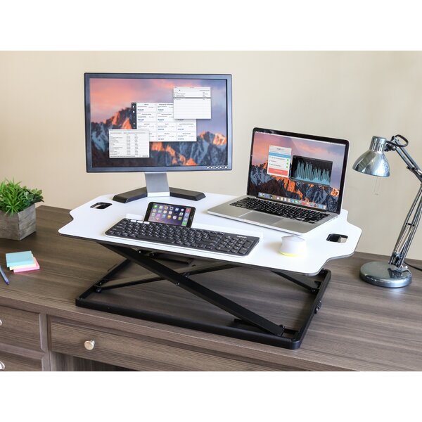 Airlift Slim Standing Desk Converter By Seville Classics Herry Up