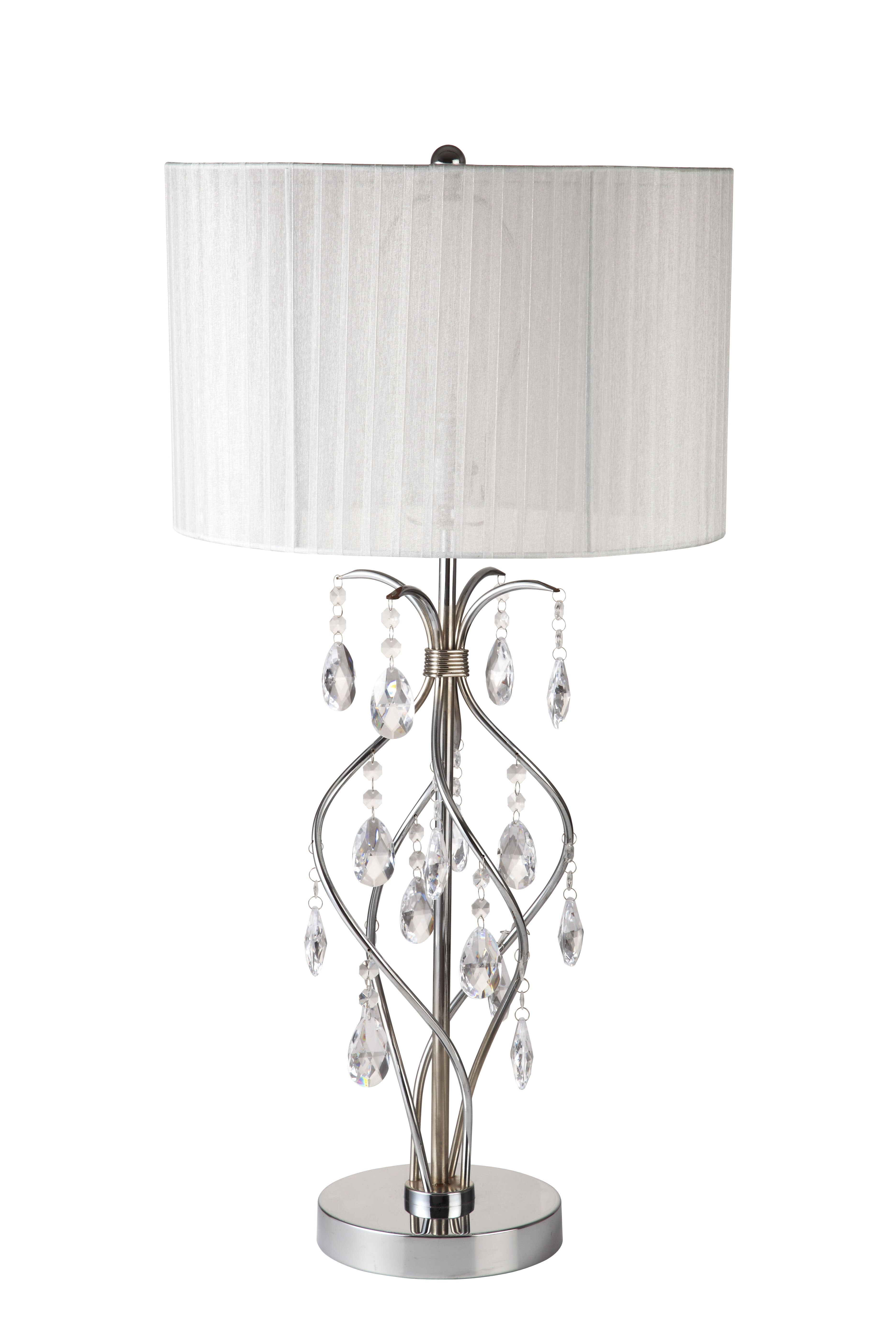 wayfair crystal table lamps