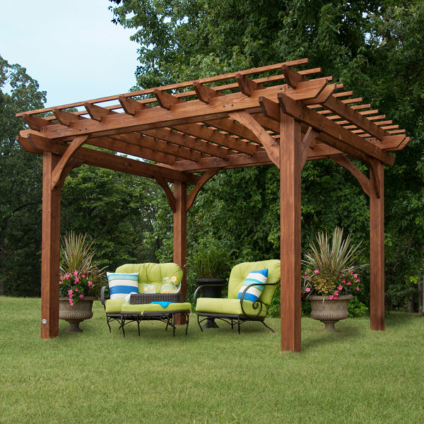 8 X 10 Pergola Wayfair