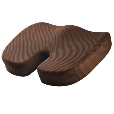 Memory Foam Cooling Gel Seat Cushion Car Seat Chair Pillow Coccyx Orthopedic Konelia Color Coffee