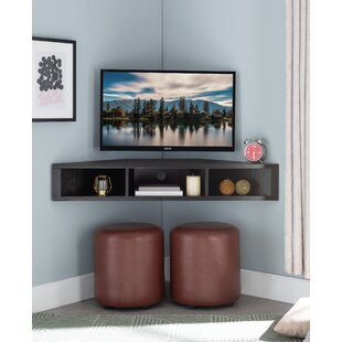 Beige Open Storage Corner Tv Stands You Ll Love In 2020 Wayfair