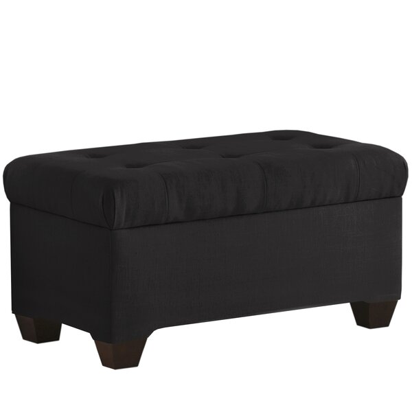 Tufted Twill Upholstered Storage Bench By Skyline Furniture