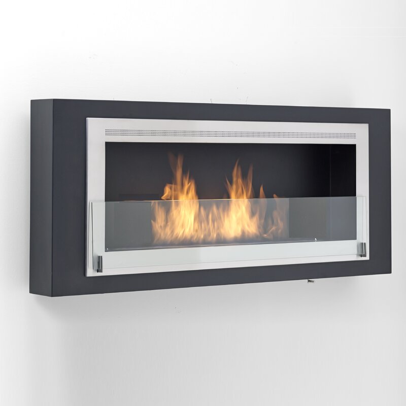 Eco Feu Santa Lucia Wall Mounted Bio Ethanol Fireplace Wayfair