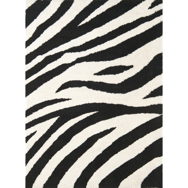 Cloud Ivory / Black Area Rug by Continental Rug Company