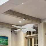 White Palm Leaf Ceiling Fan Wayfair