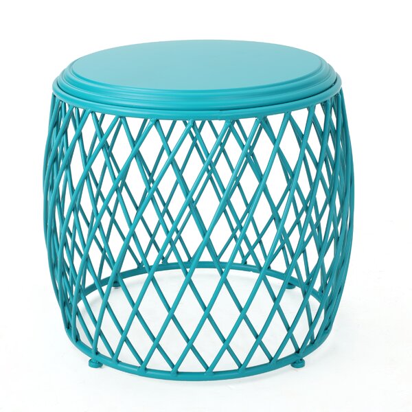 Quiles Metal Side Table by Wrought Studio