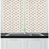 Bumble Bee Kitchen Curtains Wayfair