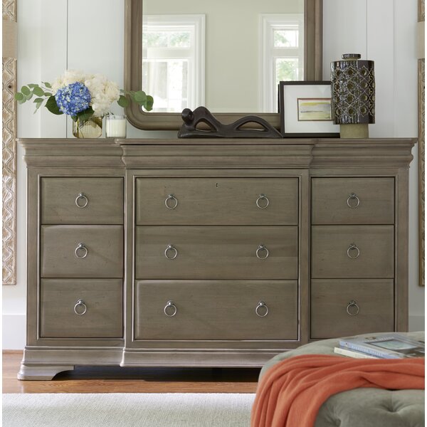 Baily 12 Drawer Standard Dresser By Darby Home Co