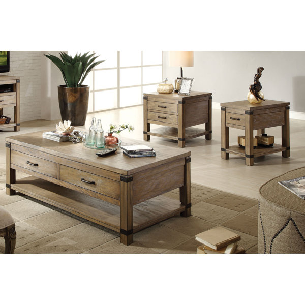 Korbel 3 Piece Coffee Table Set by Birch Lane™