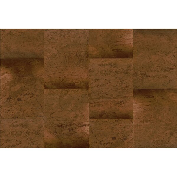 Cork Essence 17-1/2 Cork Flooring in Slate Moccaccino by Wicanders