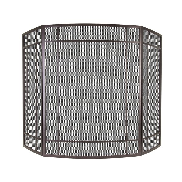 Asteria 3 Panel Steel Fireplace Screen By Pleasant Hearth