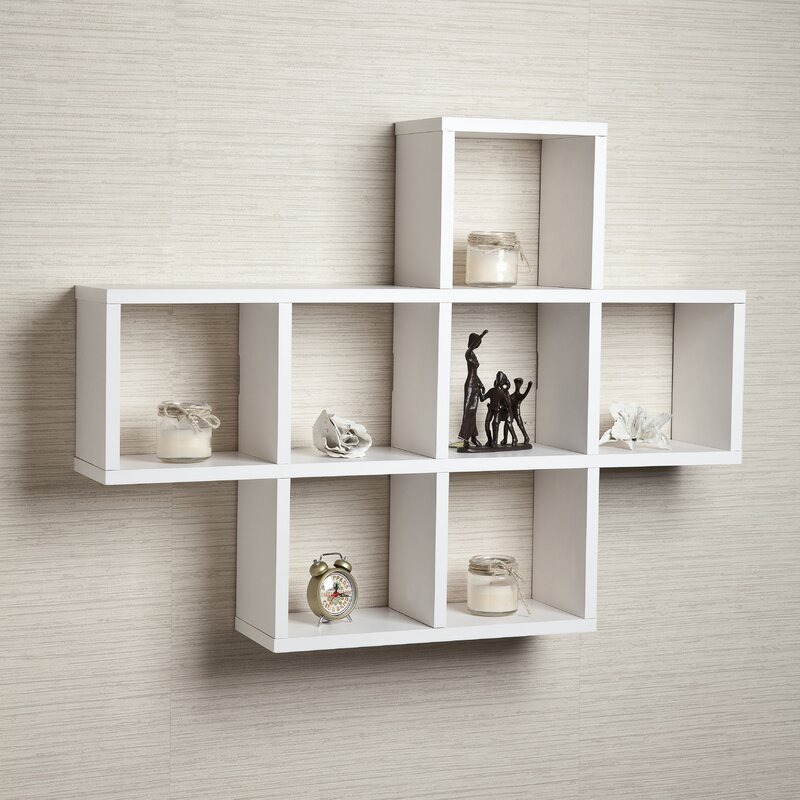 Zipcode Design Germain Cubby Wall Shelf And Reviews Wayfair