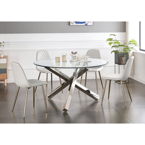 trapp dining set with 4 chairs