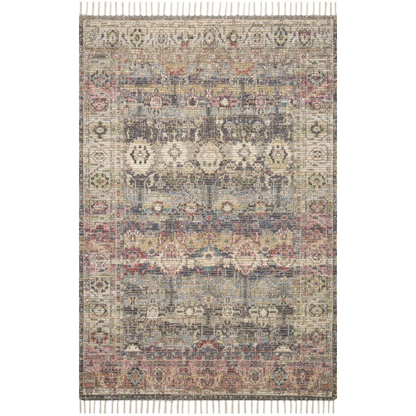Cornelia Hand-Knotted Brown Area Rug by Loloi x Justina Blakeney
