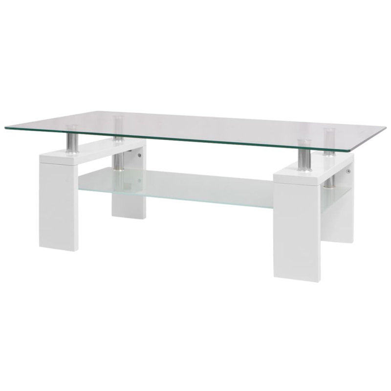 Brayden Studio Janay High Gloss Coffee Table Wayfair Co Uk Brayden Studio Janay High Gloss Coffee
