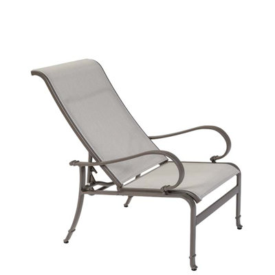 Tropitone Torino Sling Recliner Patio Chair Wayfair Torino Sling Recliner Patio Chair