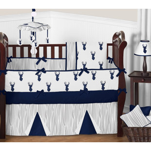 Mountain Crib Bedding Wayfair Woodland Deer 9 Piece Crib Bedding Set