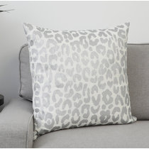 silver leopard print cushions